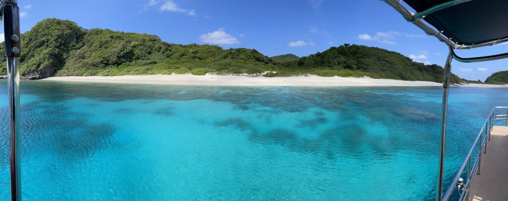 ツアーで行った実際の海の写真