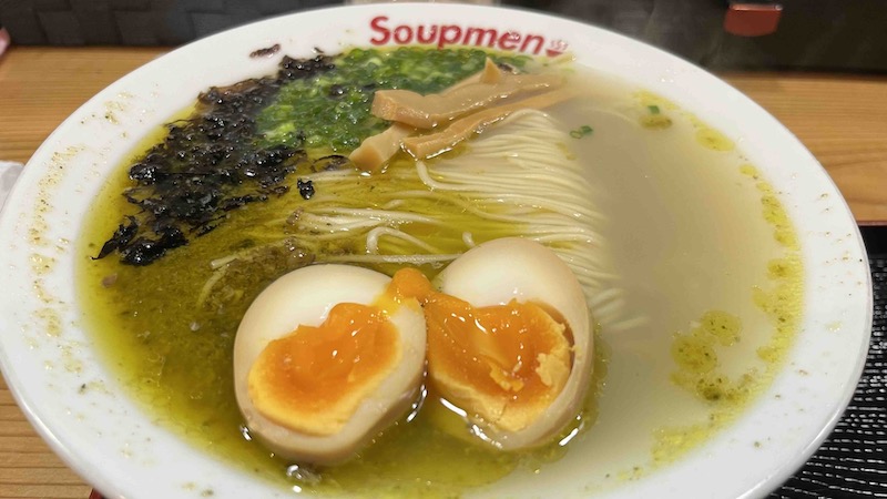 Soupmenの牡蠣塩ラーメンの画像