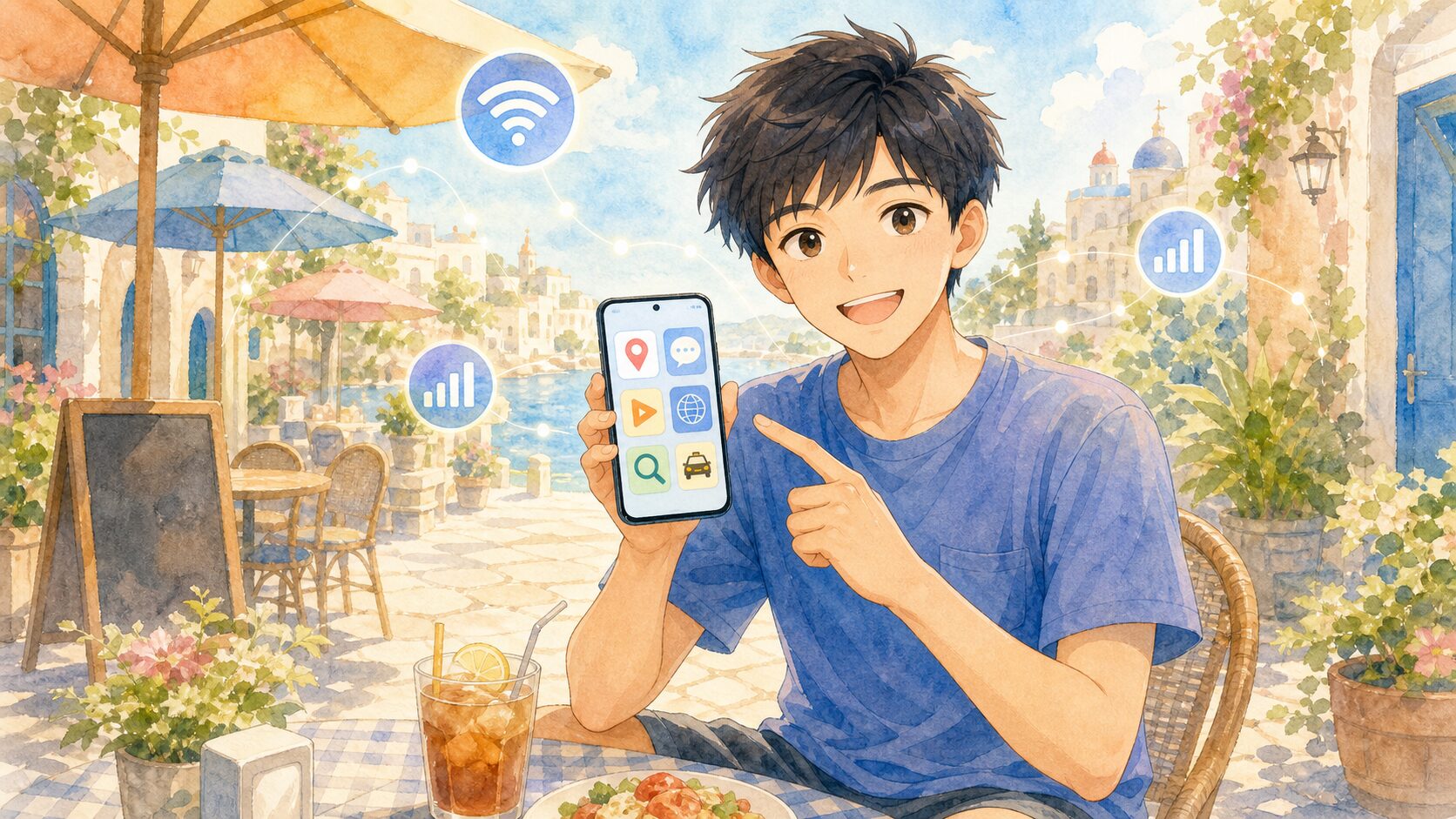 ahamoで海外旅行中に使えたアプリ